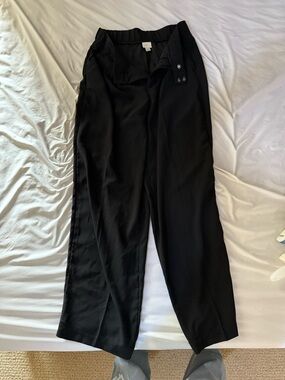 a new day Black Straight-Leg Dress Pants